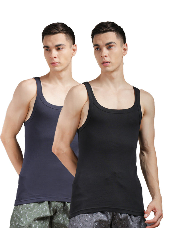 COBB MEN'S PACK OF 2 SOLID PREMIUM VEST