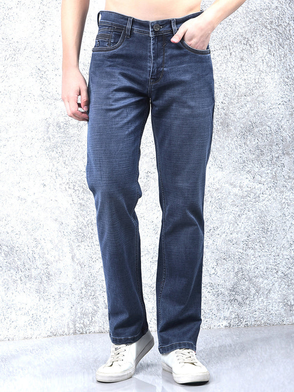 DONLAY BLUE STRAIGHT-FIT JEANS