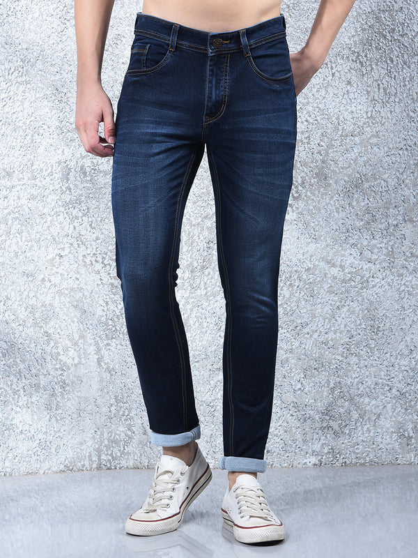 DONLAY DARK BLUE ULTRA-FIT JEANS
