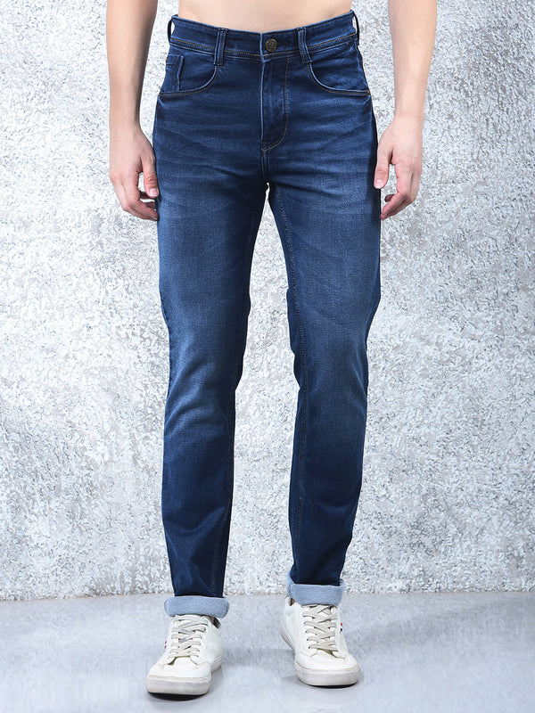 DONLAY BLUE NARROW-FIT JEANS