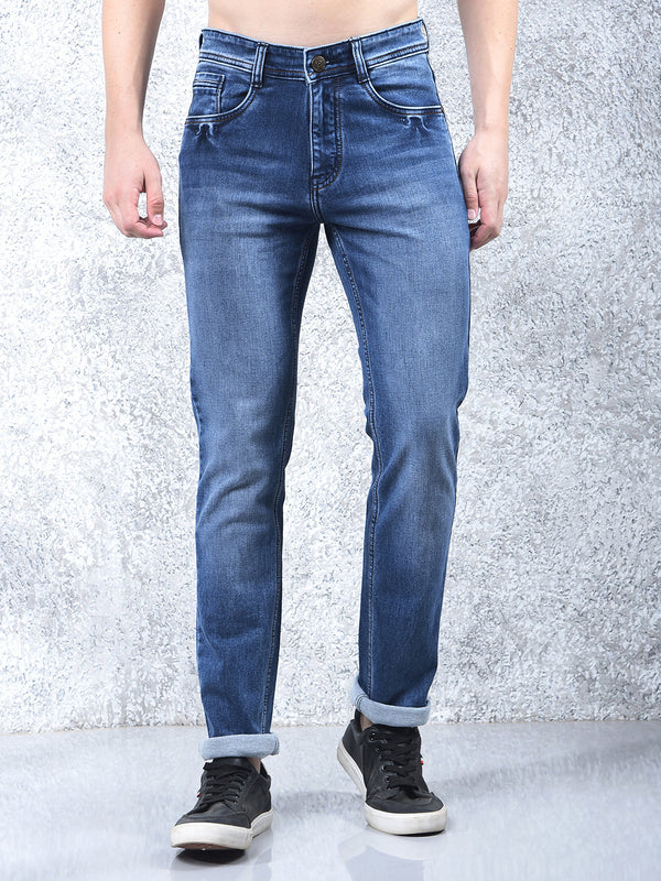 DONLAY BLUE NARROW-FIT JEANS