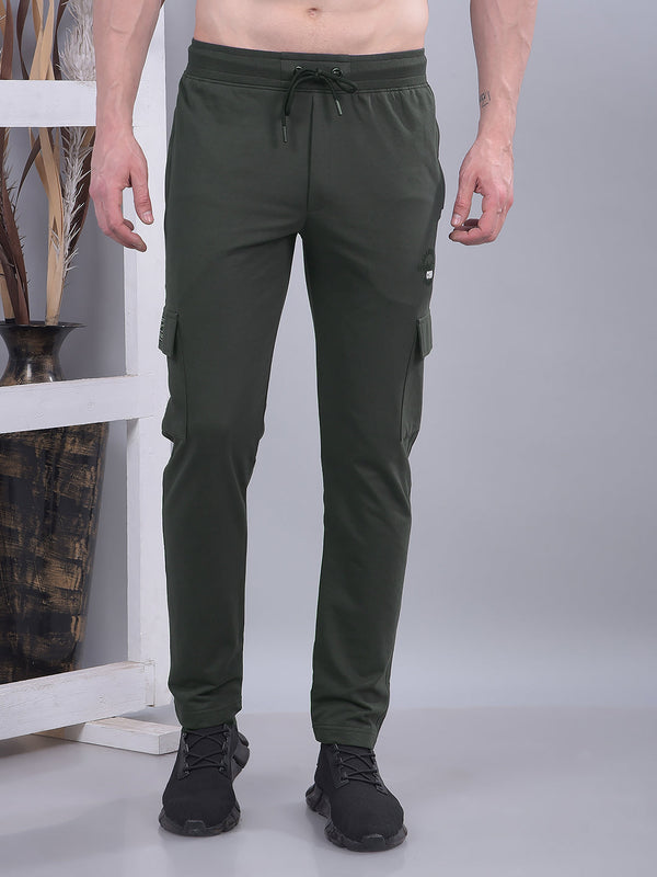 COBB SOLID DARK OLIVE FIVE POCKET CARGO LOWER