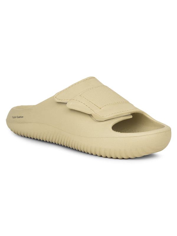 COBB MEN'S BEIGE SLIDERS