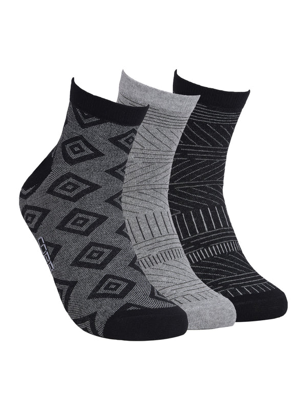 COBB PACK OF 3 ASSORTED HALF-ANKLE SOCKS