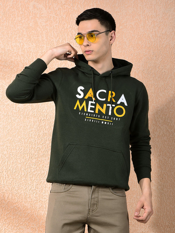 COBB OLIVE PRINTED CLASSIC HOODIE