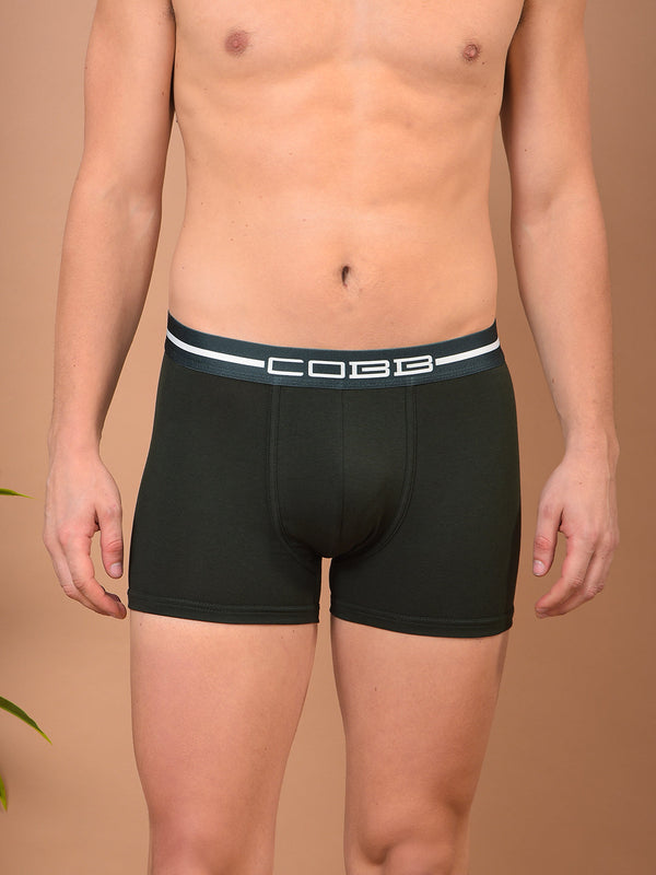 COBB MEN'S SOLID DARK OLIVE PREMIUM TRUNK
