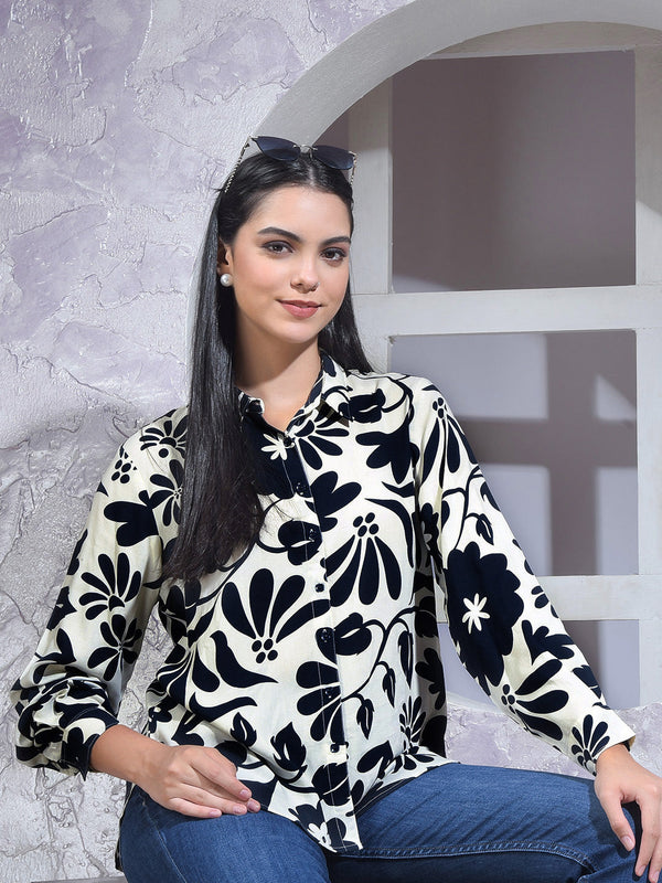 MISS FOREVER LEMON PRINTED TUNIC